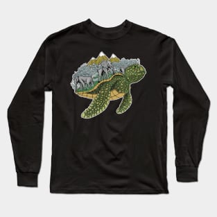 World Turtle Long Sleeve T-Shirt